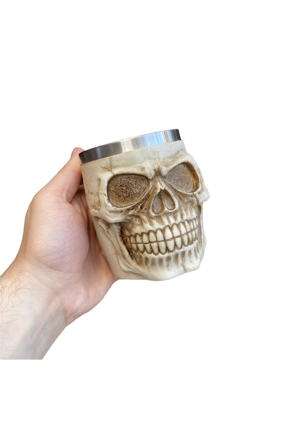 Чашка 3D Голова Черепа 400 мл Home (294635514)