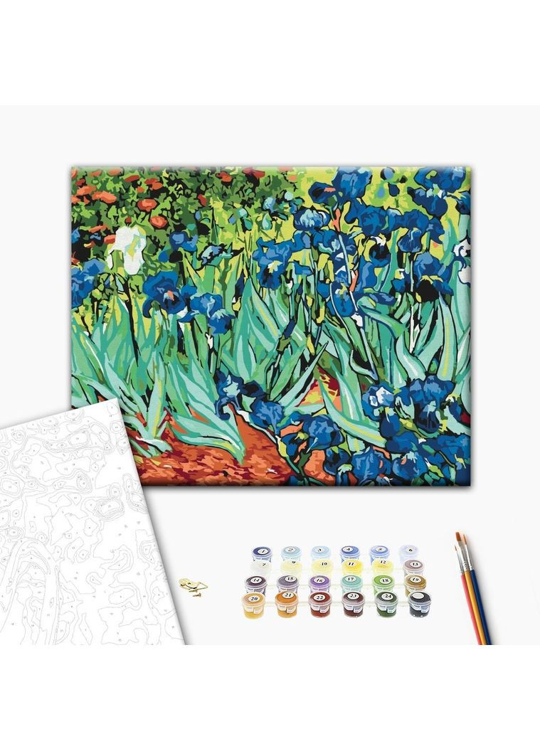 Картина за номерами Іриси Ван Гог 40 х 50 BS51339 Brushme (351508155)