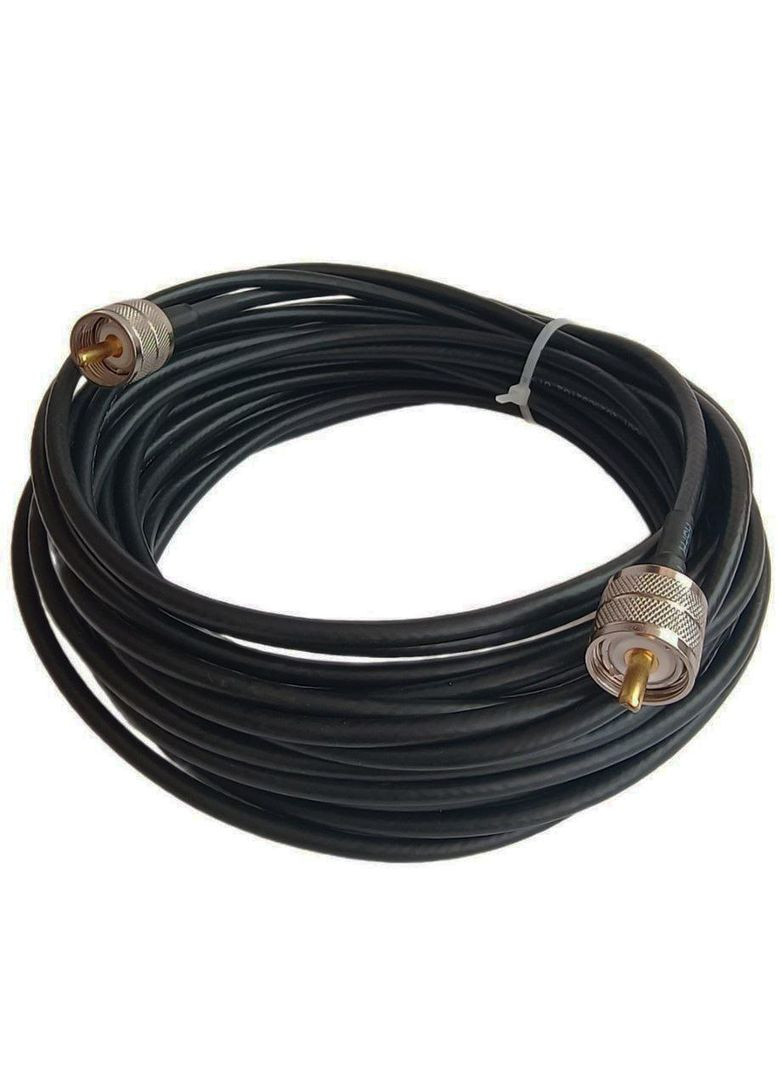 Кабель для антенны «Паук» 10м UHF male / UHF male (PL259) No Brand (369722794)