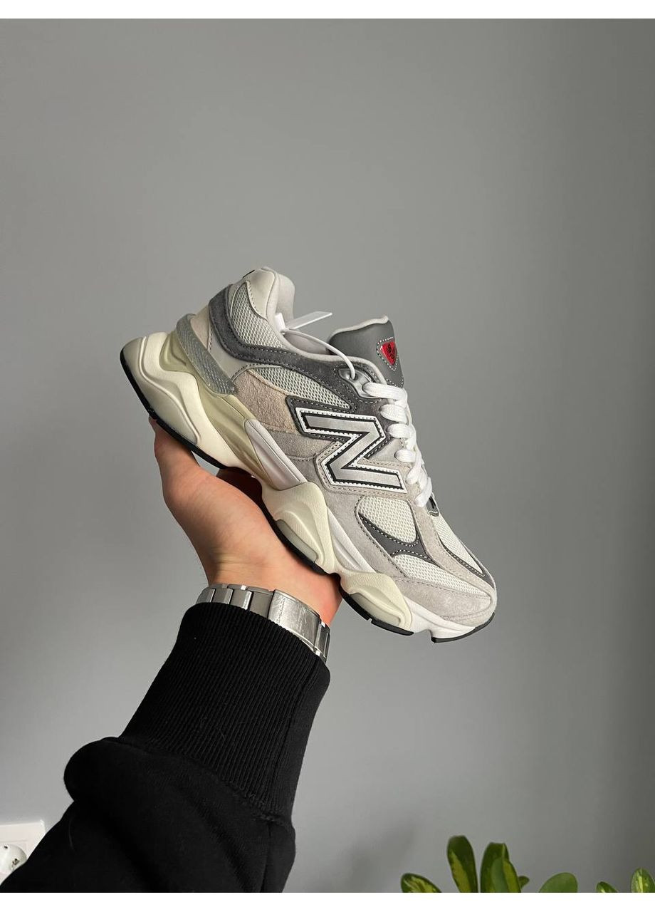 Кроссовки женские и мужские New Balance 9060 grey | Нью Беланс 9060 серые No Brand серые демисезоны (361947237)