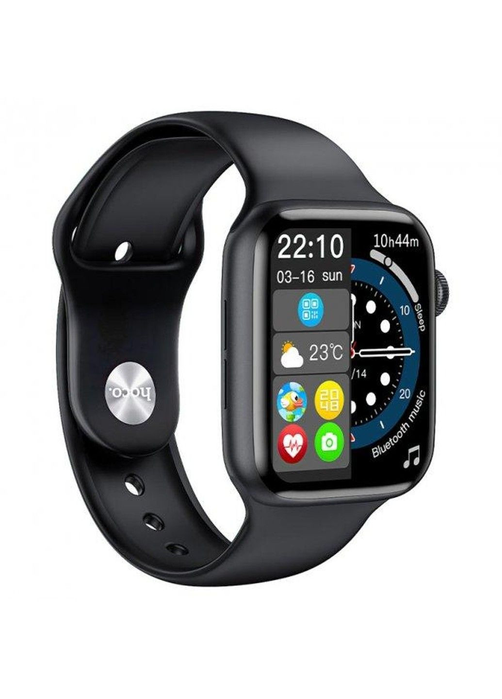 Розумний годинник Smart Watch Y5 + магнітна зарядка (Чорний) Hoco (313653623)