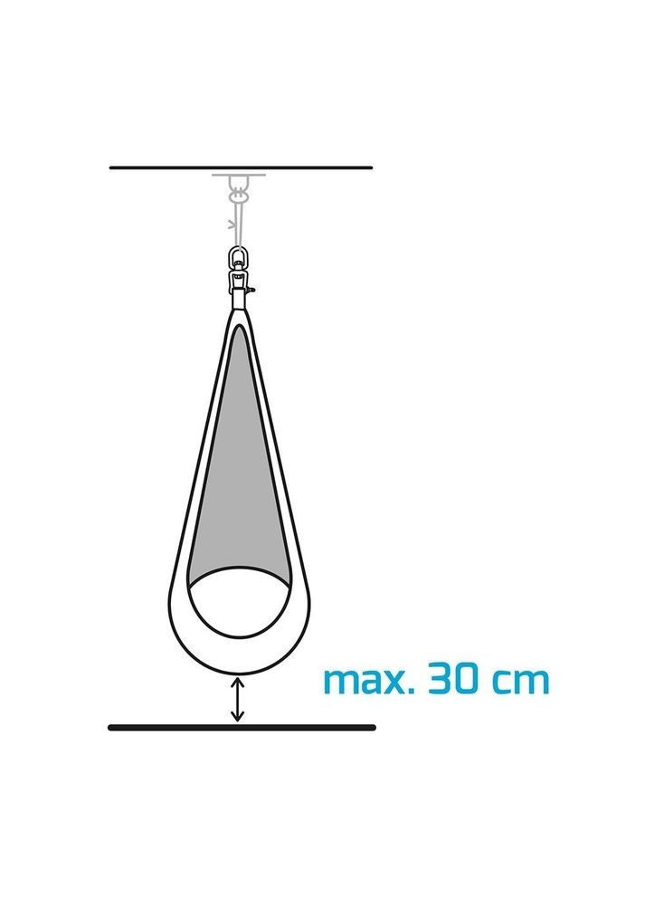 Детское подвесное кресло пингвин WCG (342121102)