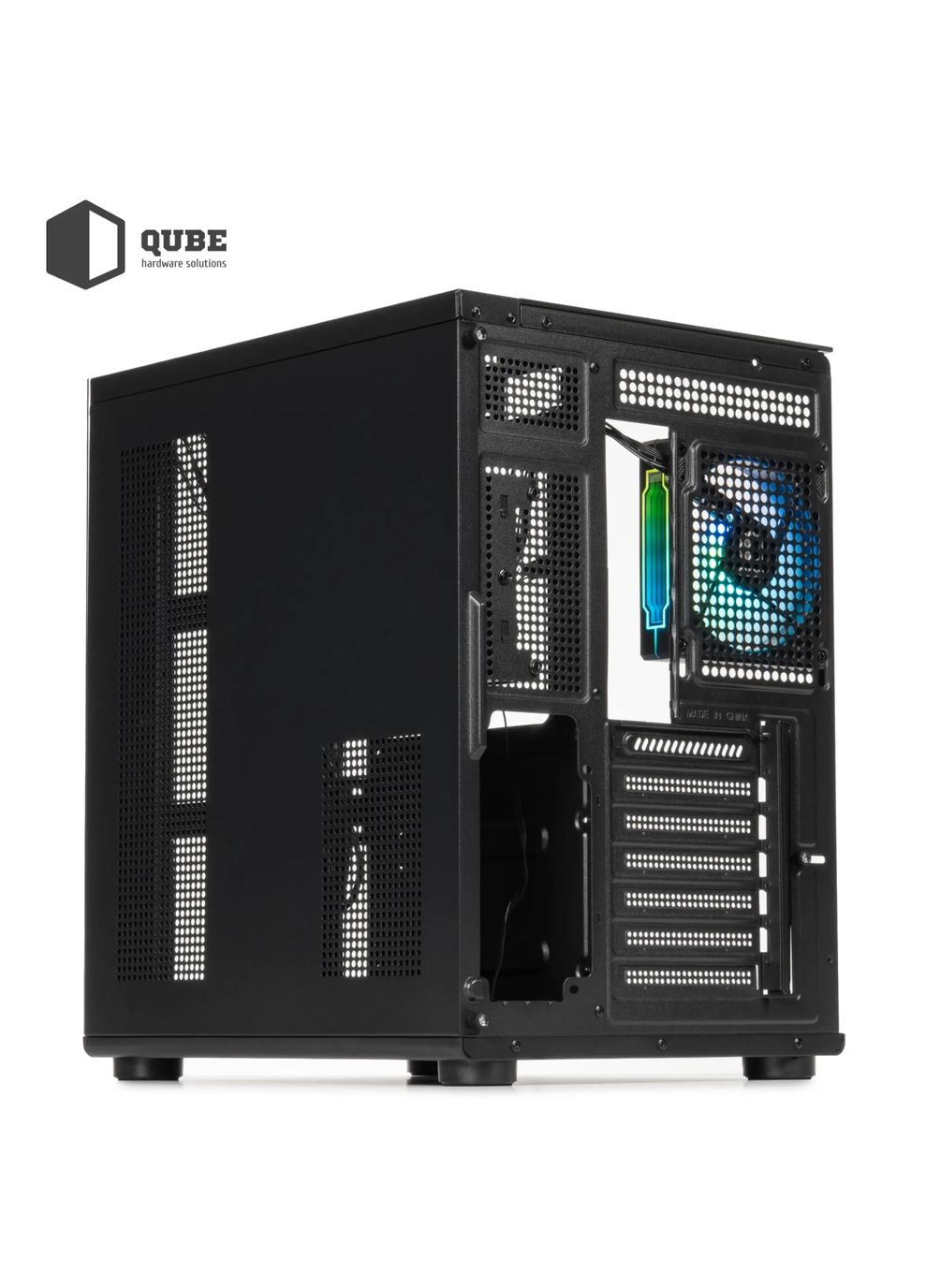 Корпус AQUARIUM ARGB Black (AQUARIUM_GBNU3) QUBE (372465211)