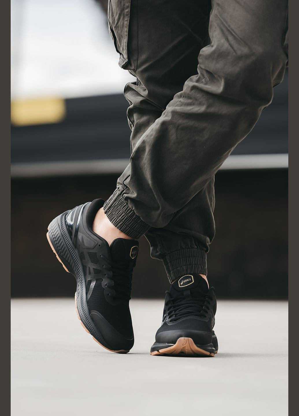 Чорні всесезон кросівки чоловічі asics gel-kayano 27 gore-tex black | асікс гель-каяно 27 чорні No Brand