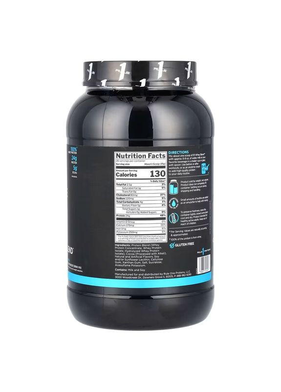Протеїн Rule 1 R1 Whey Blend 905g (Birthday Cake) Rule One (351390789)