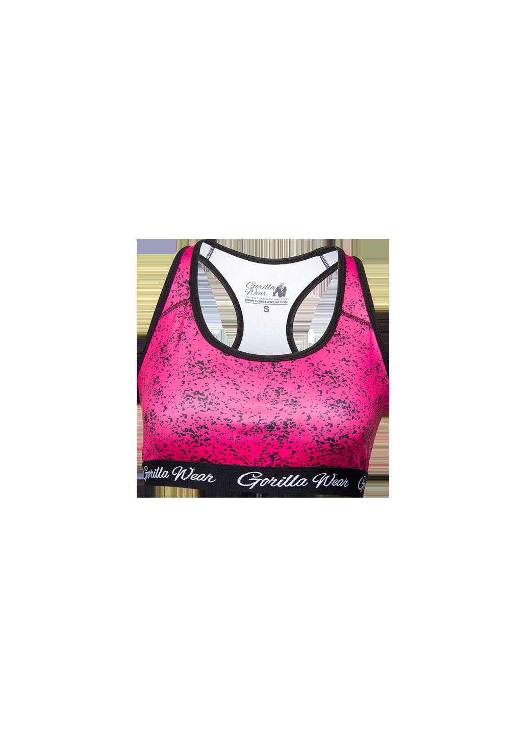 Топ Hanna Черно-розовый, (06369151) Gorilla Wear (323025971)