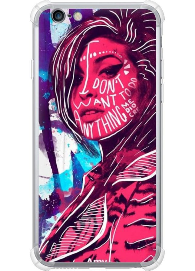 Силіконовий протиударний с посиленими кутами чохол 'Емі' для Endorphone Apple iPhone 6 Plus (278079475)