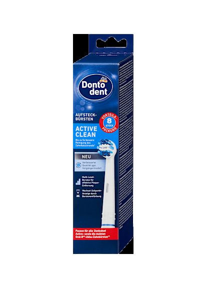 Dontodent Aufsteckbürste Active Clean Донтодент Насадки для щітки Active Clean Oral-B (366088557)