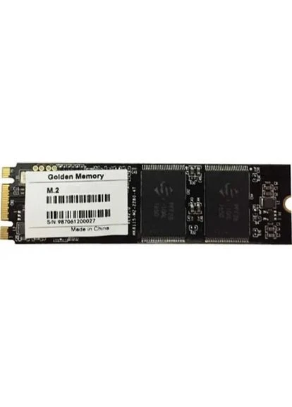 Накопичувач SSD 256GB M.2 2280 SATA III 3D NAND TLC (AM256CGB) Golden Memory (400529239)