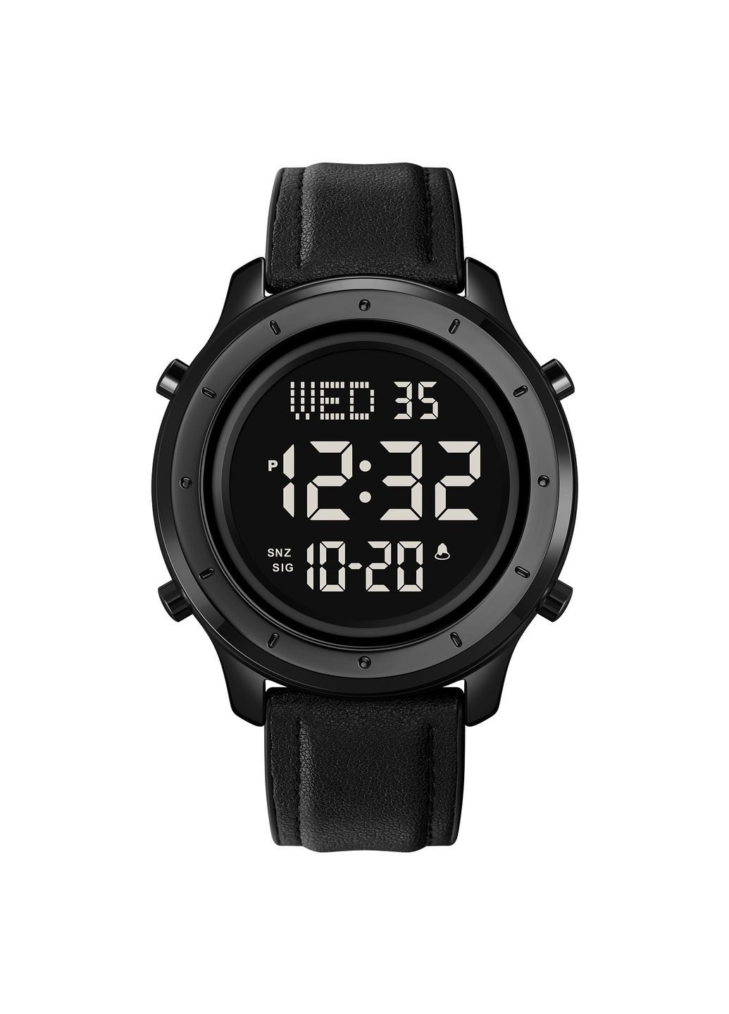 1864LBKBK Black-Black Leather SALE Skmei (372945252)