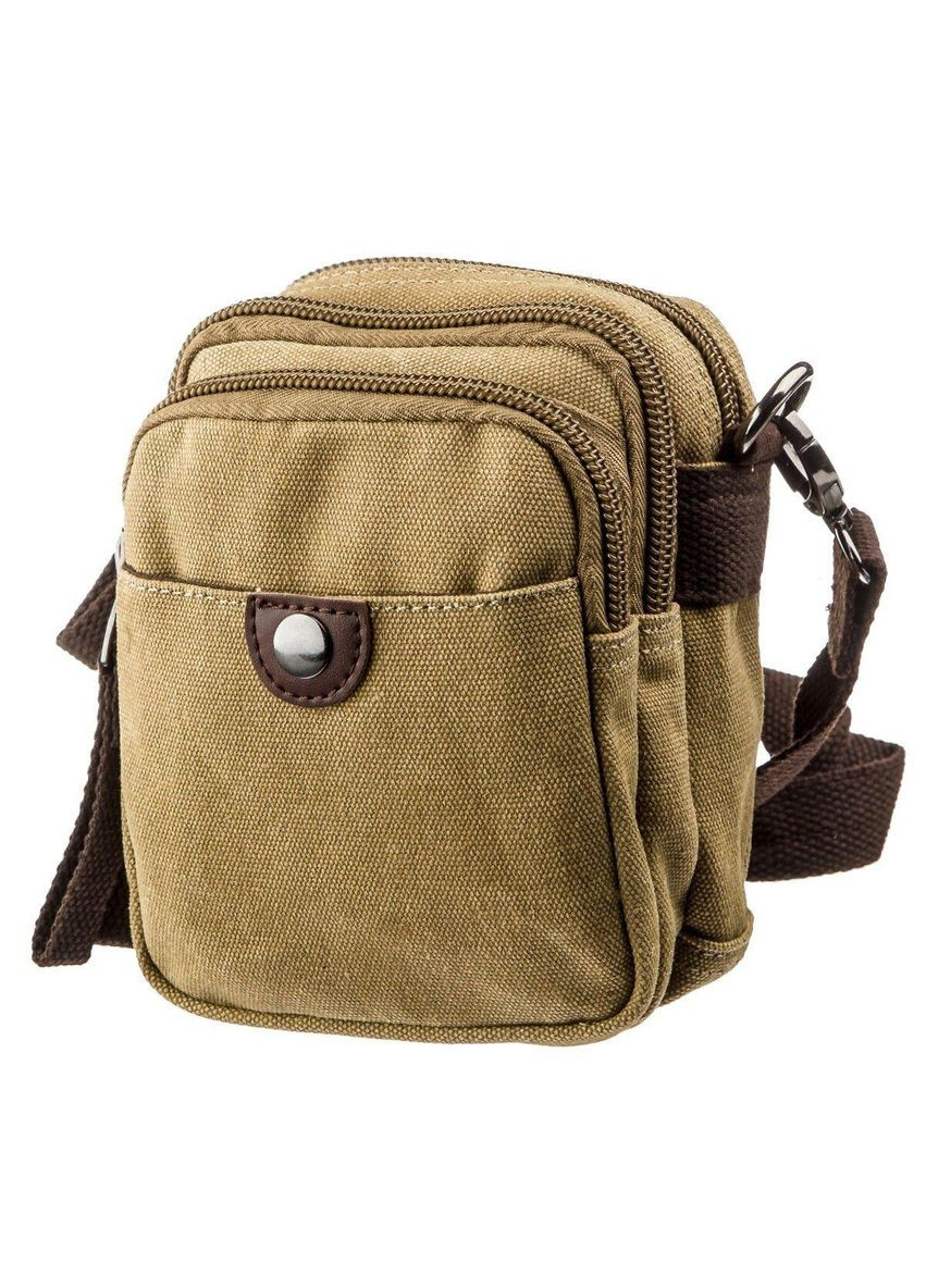 Барсетка текстильна 20161 Хакі Vintage (329150177)