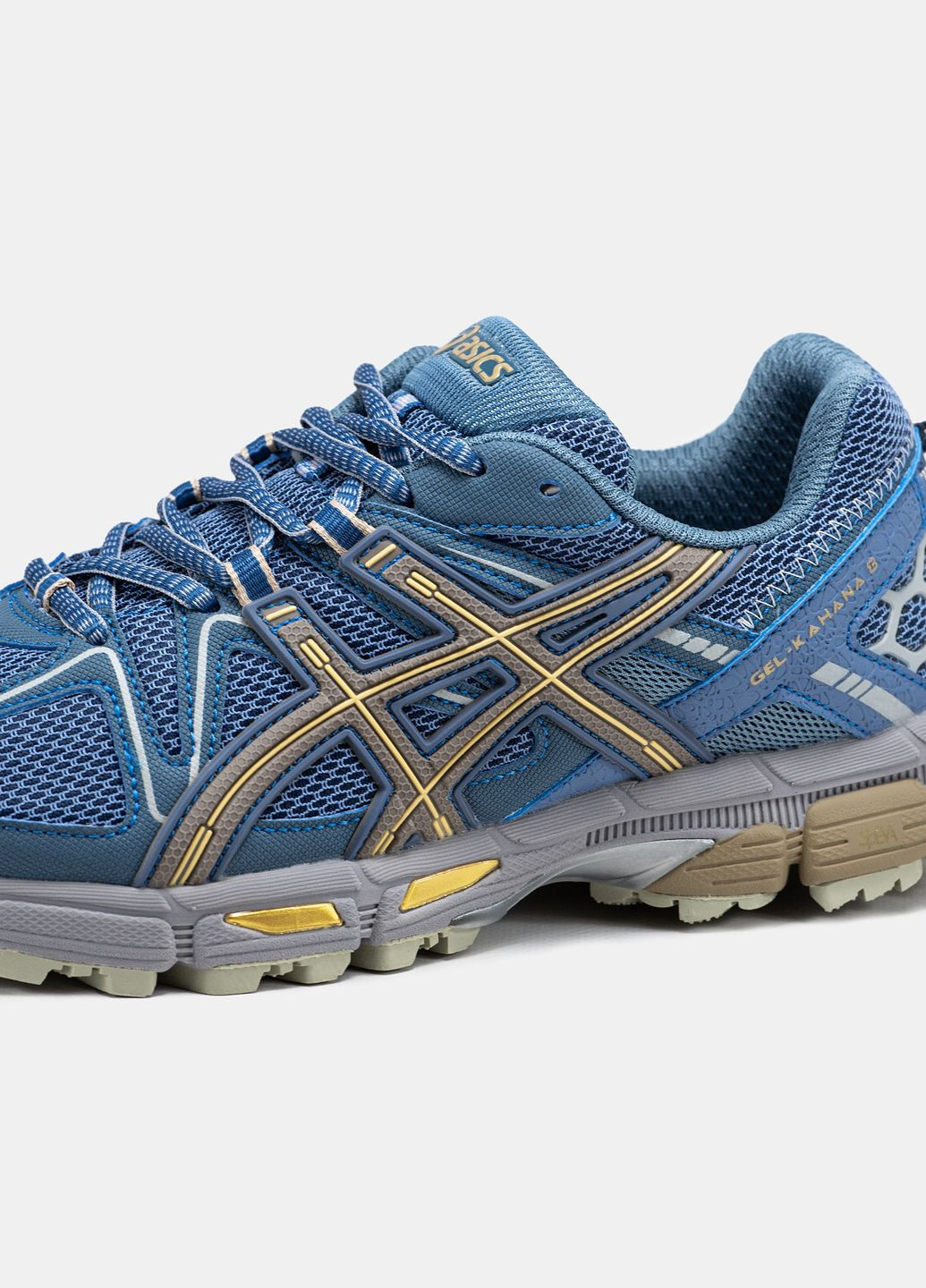 Кроссовки женские и мужские Asics Gel-Kahana 8 blue | Асикс Гель-Кахана 8 синие No Brand синие всесезоны (315155222)