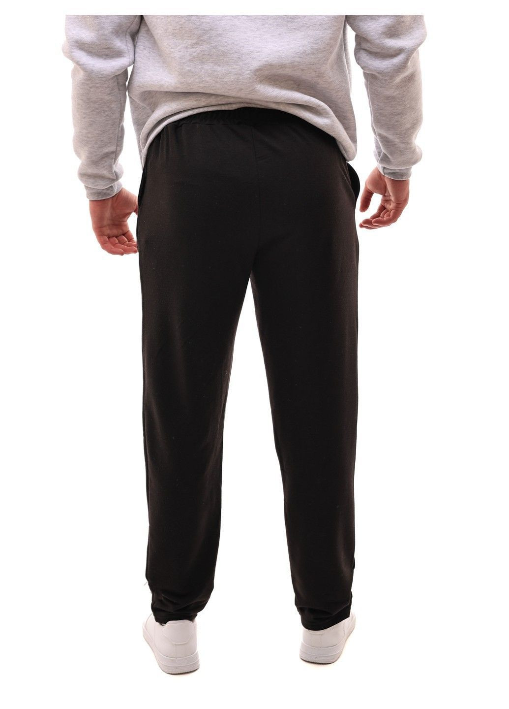 Черные демисезонные брюки No Brand