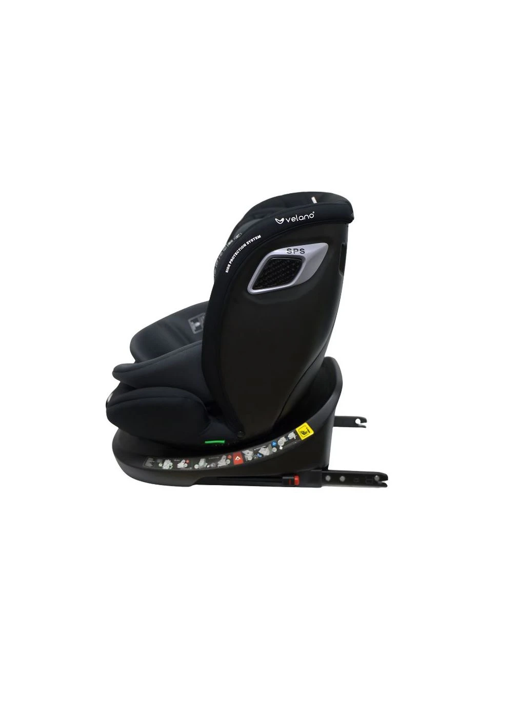 Автокрісло Vento 360° i-Size 40–150 см, ISOFIX + опорна нога, grey (0-12 років) Velano (391572634)