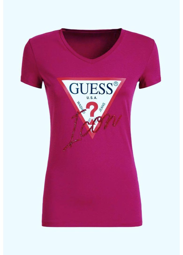 Жіноча футболка Guess - (362696313)
