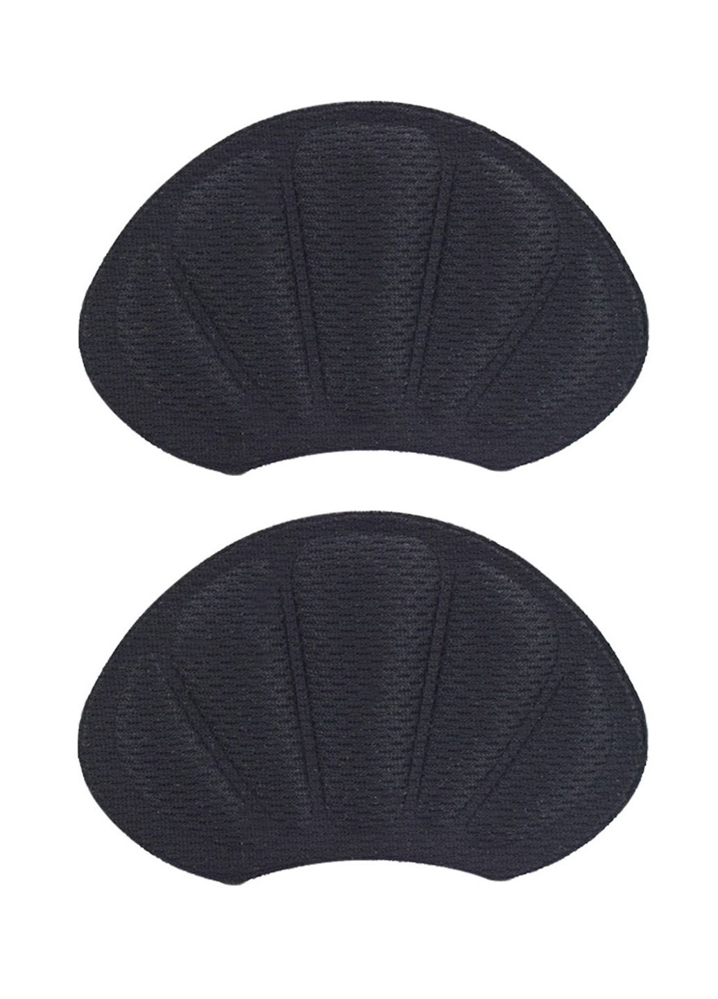 Вкладыши-накладка на заднюю часть обуви на пятку от мозолей и натирания черного цвета 7мм 1858 No Brand (314710314)