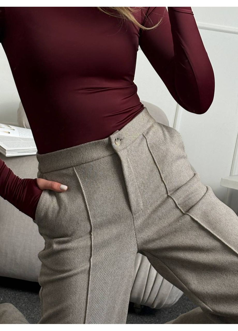 Теплі брюки з резинкою на поясі ❄️❄️❄️ Україна (369563107)