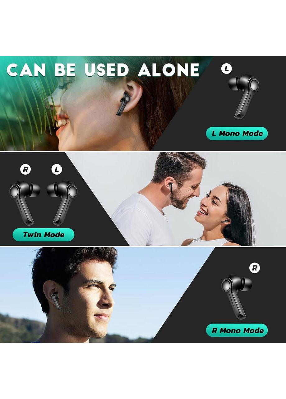 Беспроводные наушники-вкладыши Bluetooth Vinlley IPX7 No Brand (354829027)