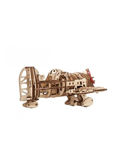 Конструктор (70183) UGEARS механічний 3D Літак Скажений Шершень (366700079)