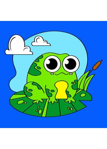 Дитячий набір для розпису "Жабка", 25х25 см Riviera Blanca (361419779)