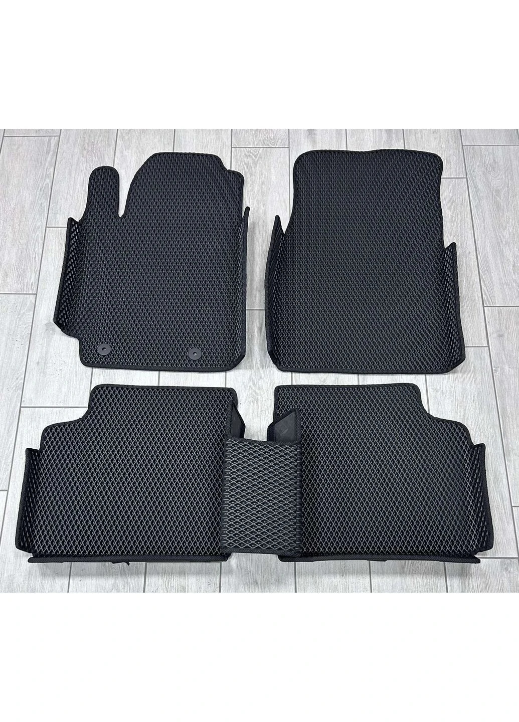 Коврики с бортиками в салон для Toyota 30 / Тойота Камри 30 2001-2006,Чёрные Eva Camry (360617035)
