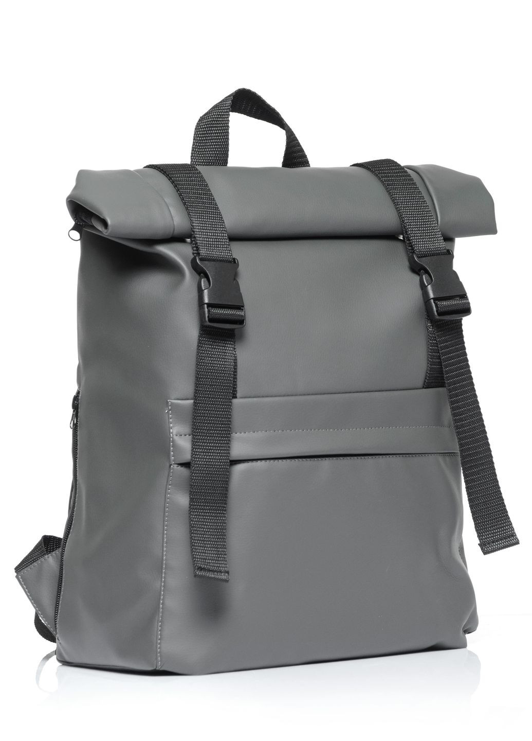 Рюкзак ролл унісекс RollTop Milton графітовий Sambag (324801485)