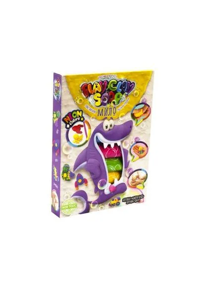 Набор для творчества "Пластилиновое мыло", 6 цветов (укр) Danko Toys (383265386)