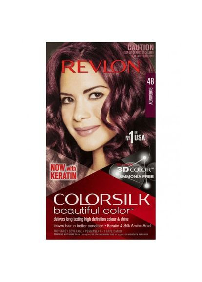ColorSilk Beautiful Color 48 Burgundy Revlon (308253995)