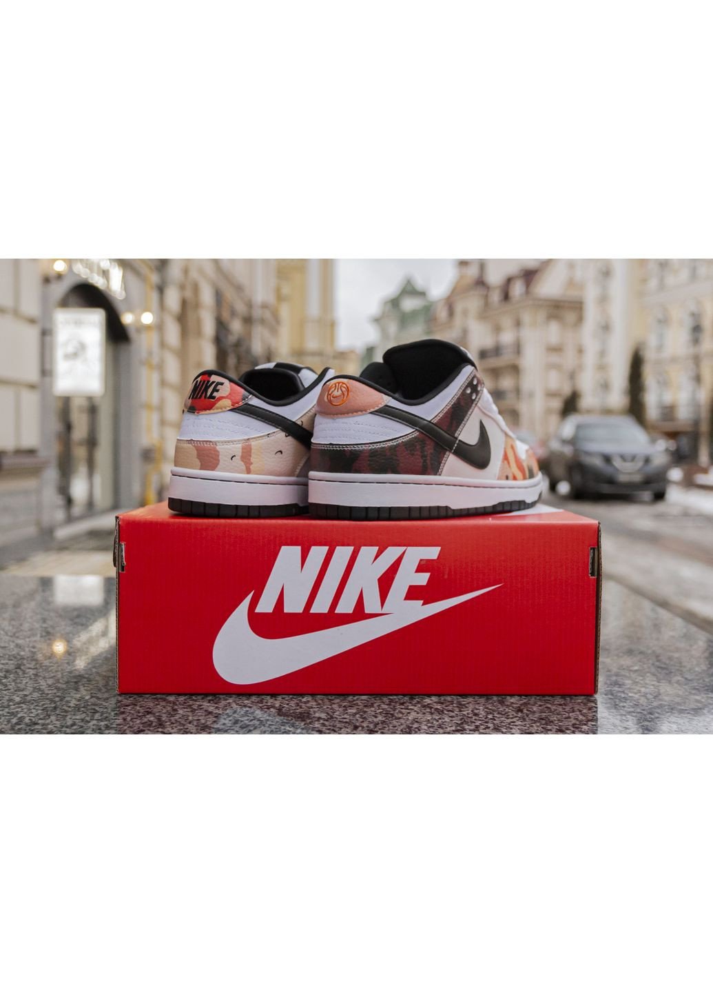 КРОСІВКИ ЖІНОЧІ NIKE DUNK LOW SE MULTI-CAMO НАЙК СБ ДАНК No Brand комбіновані демісезони (367176698)