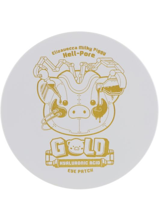 Гидрогелевые омолаживающие патчи для глаз, с золотом и гиалуроновой кислотой Gold Hyaluronic Acid Eye Patch 60шт (511631-41) Elizavecca (368649495)