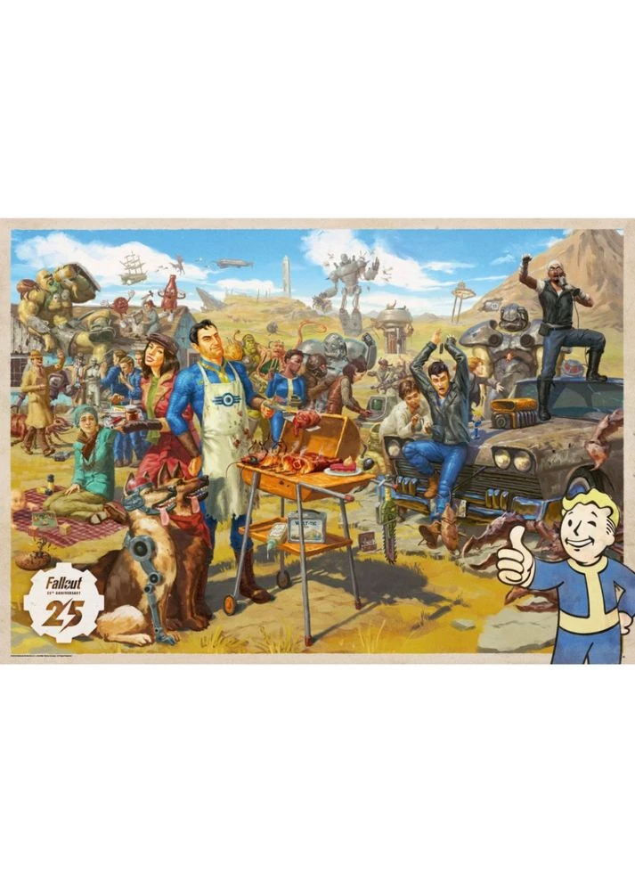 Пазл Fallout 25th Anniversary 1000 елементів (m134390) GoodLoot Fallout 25th Anniversary 1000 елементів (382956281)