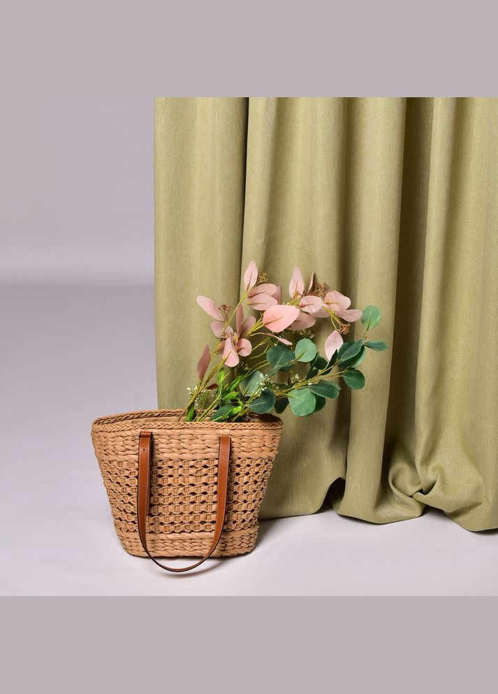 Ткань портьерная рогожка Панама, шторная ткань, ткань для штор, шторы, портьеры, гардины, ткань для гардин V-14505 IDEIA (306459311)