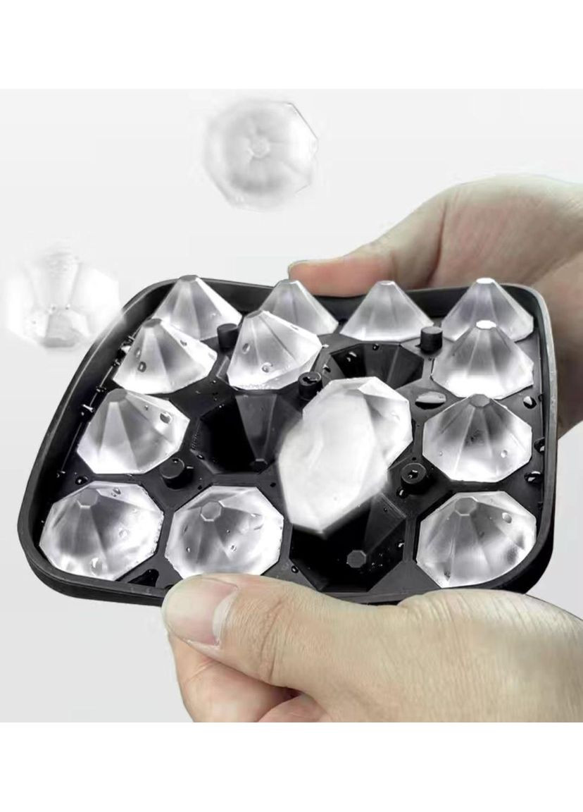 Форма для льоду у формі кристала (Діамант) 16 клітинок No Brand (295012743)