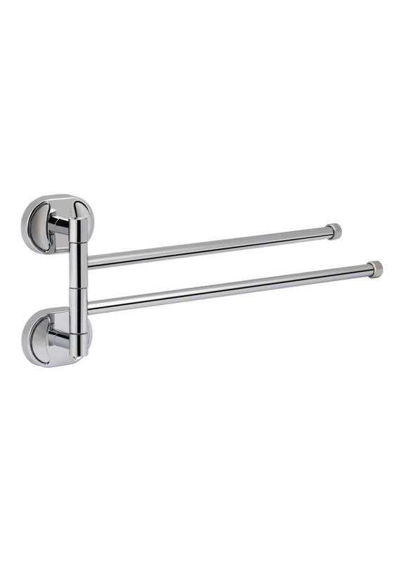 Полотенцедержатель (CRM)114 07 02 двойной поворотный LIDZ (370290002)