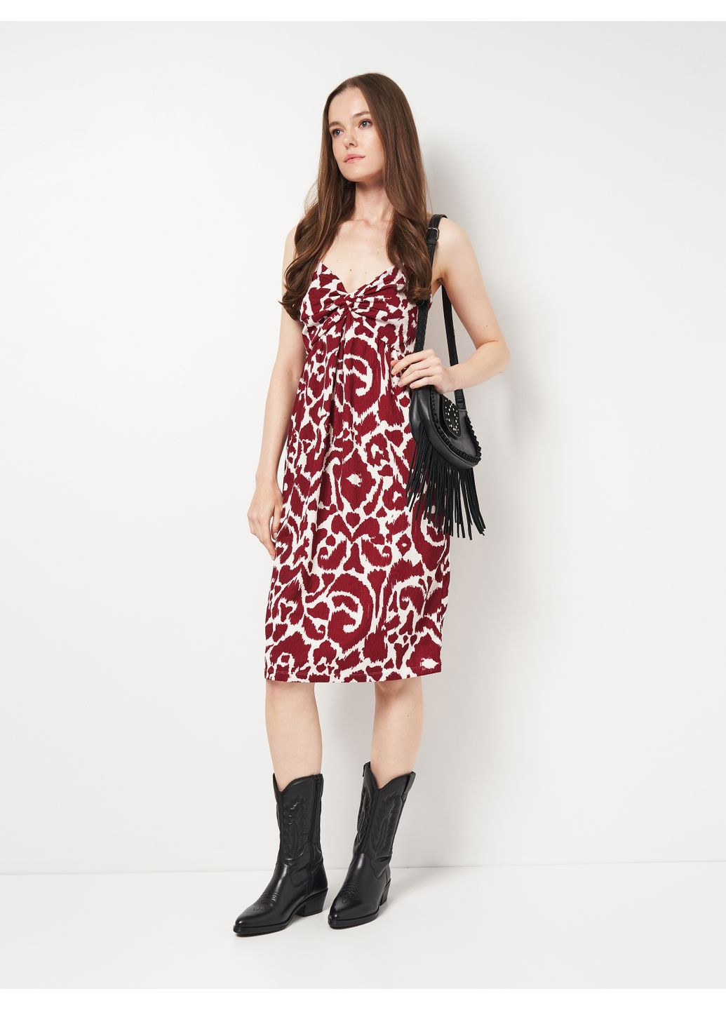 Білий кежуал сукня Esmara з малюнком