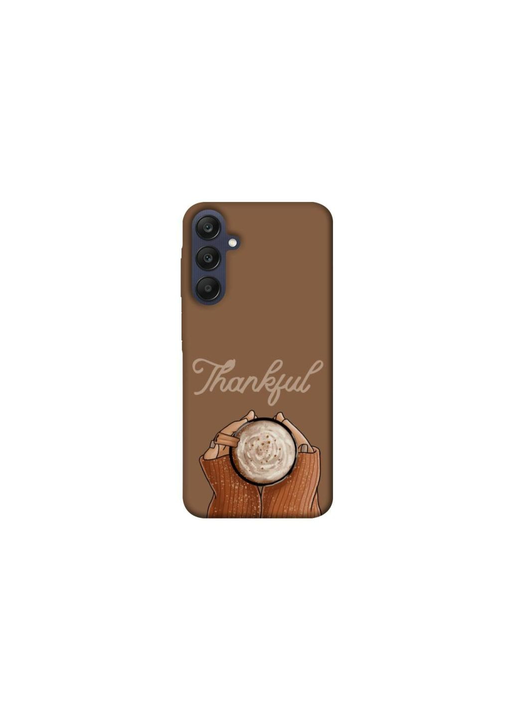 Чехол на Samsung Galaxy A25 5G Thankful coffee Frontalka (355322972)