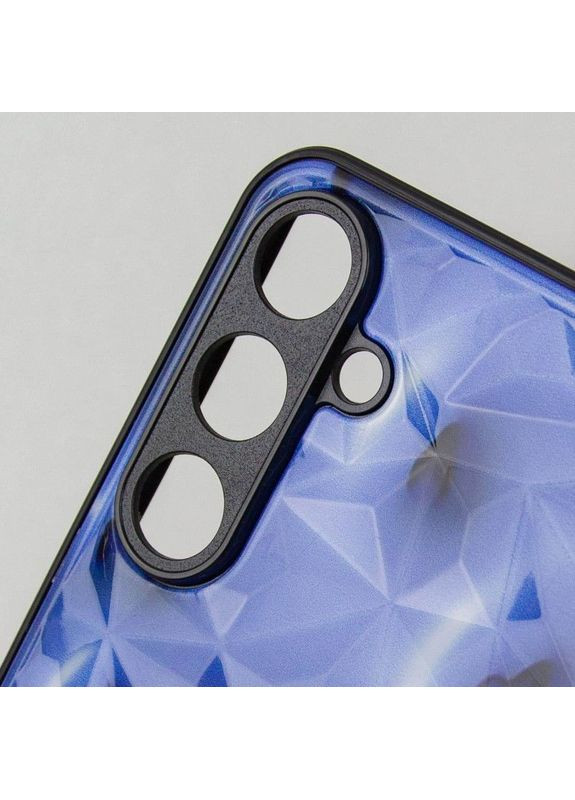 Чохол Prisma Fluffie TPU+PC з антиковзким покриттям та захистом від відбитків пальців для Samsung Galaxy A35 Синій Epik (372499887)