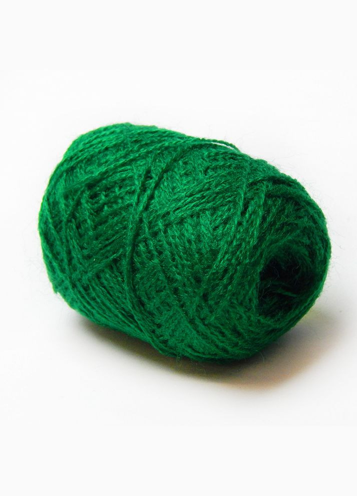 Нитки акриловые для рукоделия, 1 мм, тем.-зеленые №UK19, 5 гр No Brand (340483060)