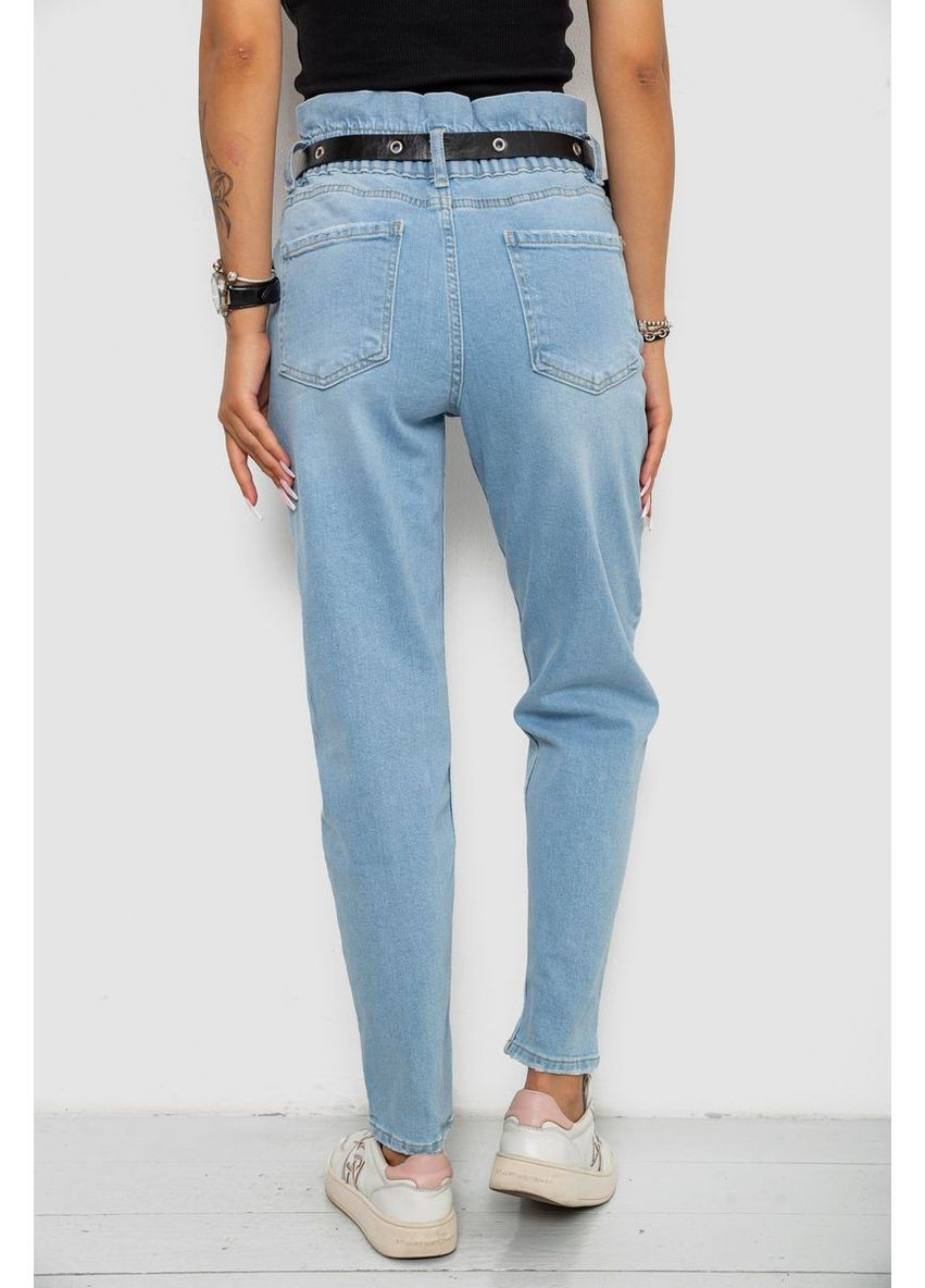 Джинси жіночі з поясом на резинці 244R00154 Ager - (350880562)