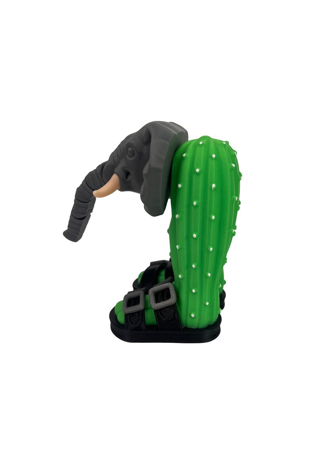Іграшка "Lirili Larila" кактус слон з серії Italian Brainrot, зелена 13,5 см (PIG10023) DrukHouse3D (352166143)