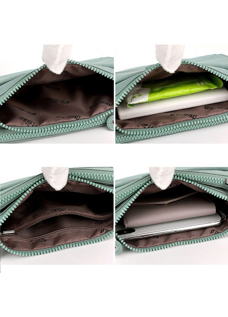 Сумка крос-боді мессенджер через плече жіноча середня тканинна RoyalBag WT1-0520 (356181478)