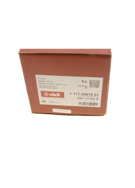 Радиатор масла Skoda Octavia (97-11)/VW Golf (96-06), Pasat (94-12), Polo (97-02), Sharan (96-10), T5 (03-10) (11170067501) VIKA (342413835)