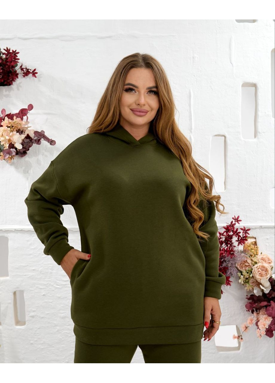 Жіночий теплий спортивний костюм з худі – ЗАМІРИ В ОПИСІ DK/DL Мода без кордонів (372255286)