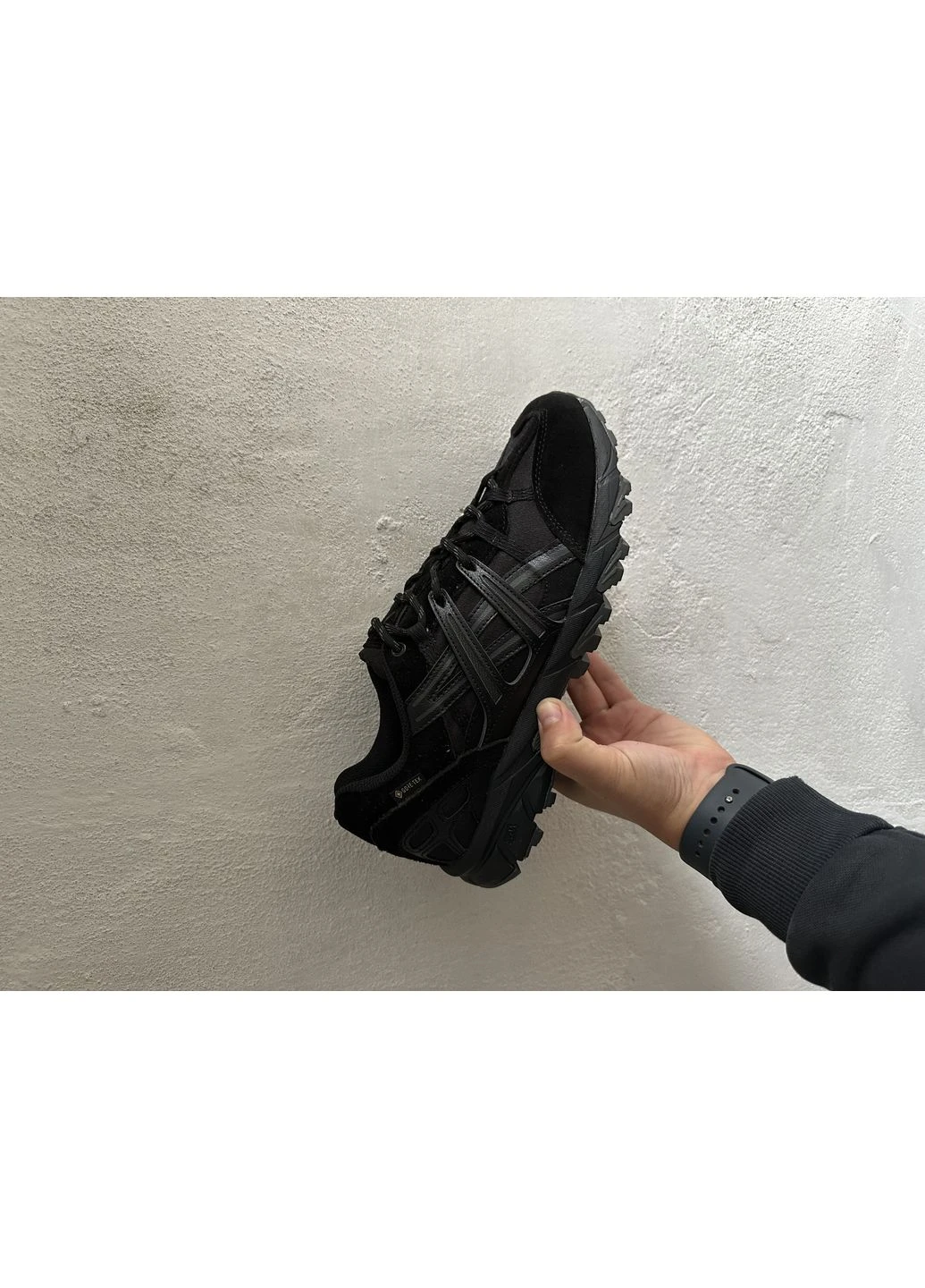 Черные демисезонные кроссовки мужские asics gel-sonoma 15-50 black gore-tex ii асикс гель сонома черные No Brand