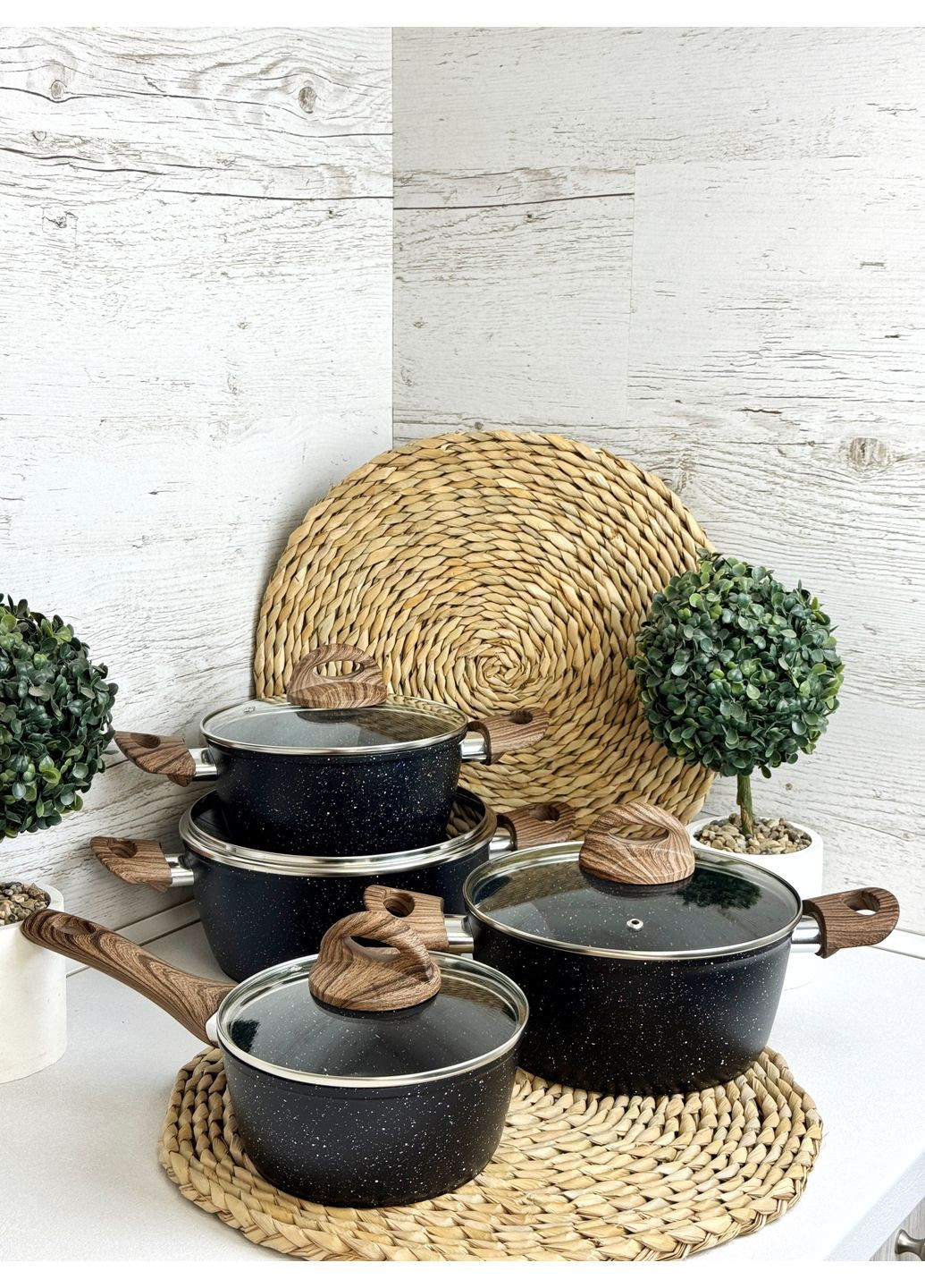 Набір посуду 8 предметів Forest Line IN9308FL Intrendo (367057514)