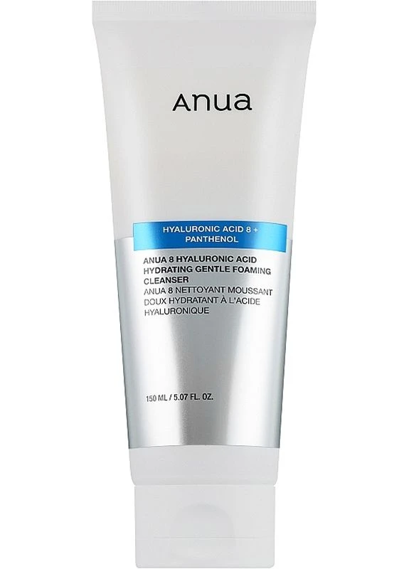 Пінка зволожуюча для делікатного очищення шкіри 8 Hyaluronic Acid Foaming Cleanser, 150 мл Anua (353844530)
