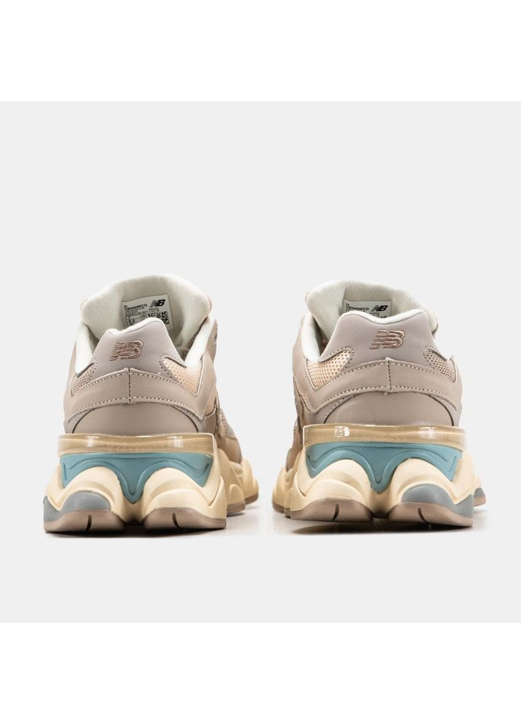 Рожеві Осінні кросівки чоловічі new balance 9060 cream pink нью беланс 9060 No Brand