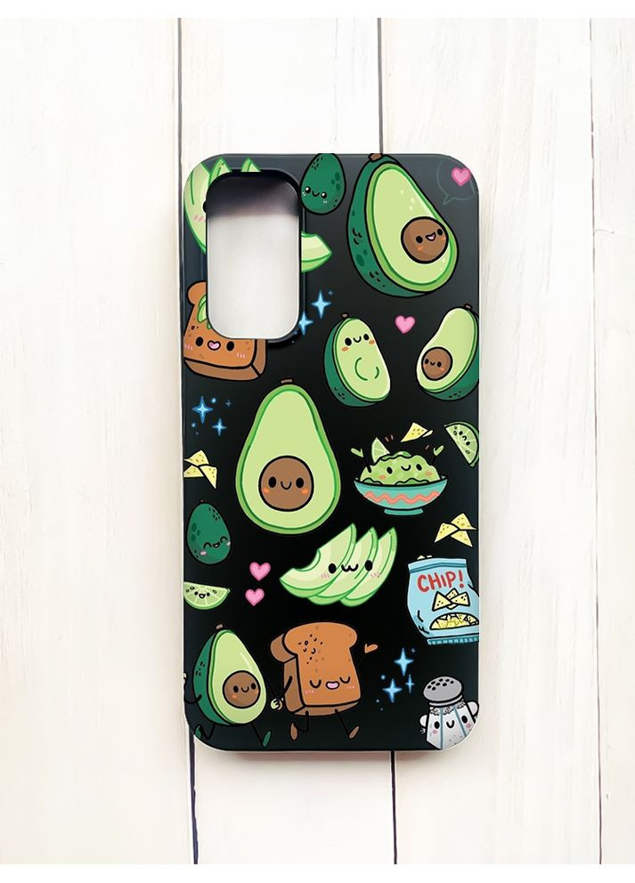 Матовый чехол на Samsung Galaxy A15 (A155) / M15 Милашки авокадо каваи (принт 305) CASE CONTROL (360675510)