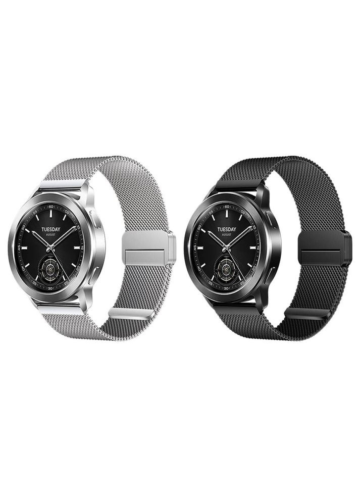 Універсальний Металевий Ремінець WH07 Grand (20 mm) BLACK (для Samsung, Huawei, Xiaomi, vivo, OPPO) Hoco (353497642)