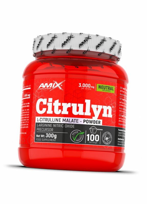 Lцитруллин малат, Citrulyn Powder, 300г Без вкуса (27135019) Amix Nutrition (298915331)
